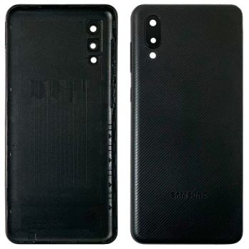 Задняя крышка Samsung A022 (SM-A022F, SM-A022F/DS) Galaxy A02 черная