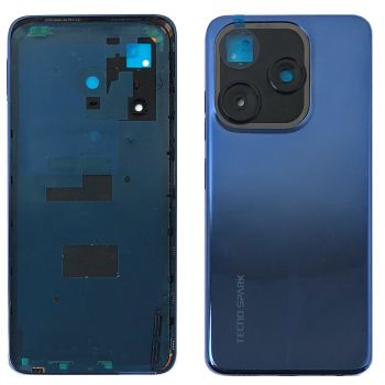 Задняя крышка Tecno Spark 10C KI5k, KI5m синяя Оригинал