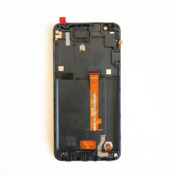 Дисплей (Экран) ZTE Blade A3 2020 с тачскрином (сенсором) черный с рамкой Оригинал