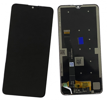 Дисплей (Экран) Lenovo Z5s L78071 с тачскрином (сенсором) черный Оригинал