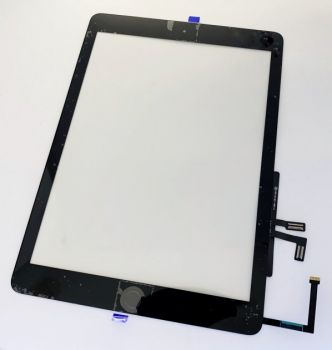 Тачскрин (сенсор) iPad 9.7 (2017) (A1822, A1823) черный полный комплект