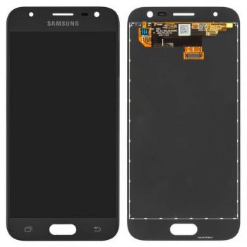 Дисплей (Экран) (LCD) Samsung GH96-10992A J330 Galaxy J3 (2017) с сенсором серебро сервисный Оригинал