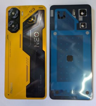 Задняя крышка ZTE Nubia Neo 3 Z2461, Z2464N желтая Оригинал
