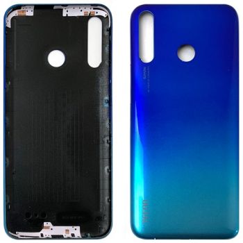 Задняя крышка Tecno Spark 4 KC2, KC8 синяя