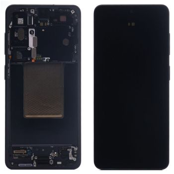 Дисплей (Экран) Samsung S942 (SM-S942B, SM-S942B/DS) Galaxy S26 с тачскрином (сенсором) черный с рамкой Оригинал