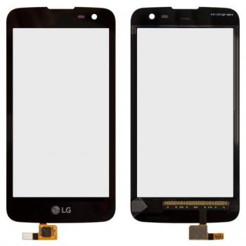 Тачскрин (сенсор) LG K130E K4, VS425 чёрный Оригинал