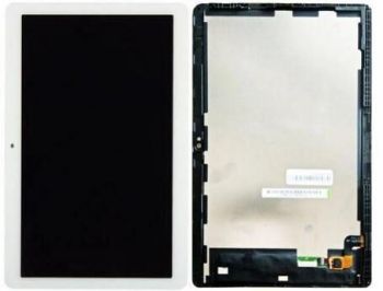Дисплей (Экран) Huawei MediaPad T3 10 LTE AGS-W09, AGS-L09, AGS-L03 с тачскрином (сенсором) белый с рамкой