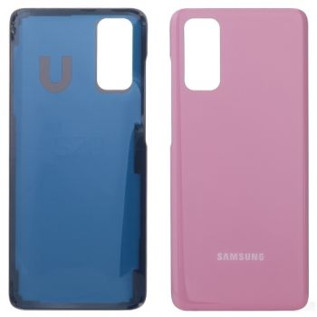 Задняя крышка Samsung G980, G981 (SM-G980F, SM-G980F/DS, SM-G981F, SM-G981F/DS) Galaxy S20 2020 розовая Оригинал