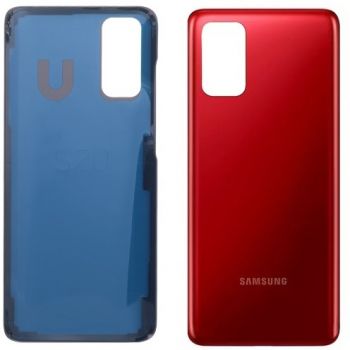 Задняя крышка Samsung G980, G981 (SM-G980F, SM-G980F/DS, SM-G981F, SM-G981F/DS) Galaxy S20 2020 красная Оригинал