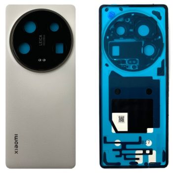 Задняя крышка Xiaomi 14 Ultra 24031PN0DC, 24030PN60G белая Оригинал