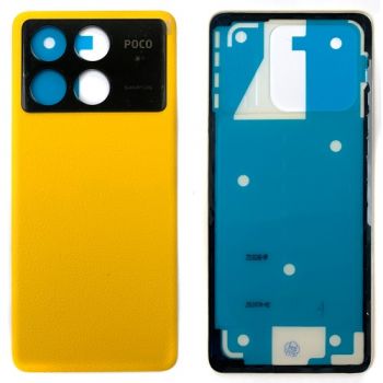 Задняя крышка Xiaomi Poco X6 Pro 5G 2311DRK48G, 2311DRK48I желтая Оригинал