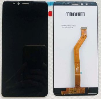 Дисплей (Экран) Lenovo K5 Pro L38041 с тачскрином (сенсором) черный