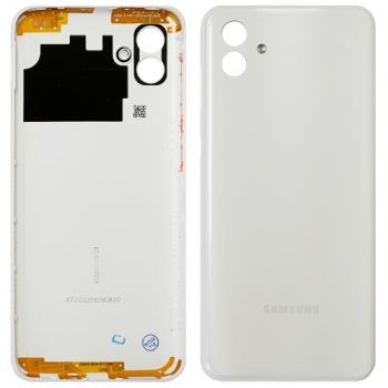 Задняя крышка Samsung A045 (SM-A045F, SM-A045F/DS) Galaxy A04 белая Оригинал