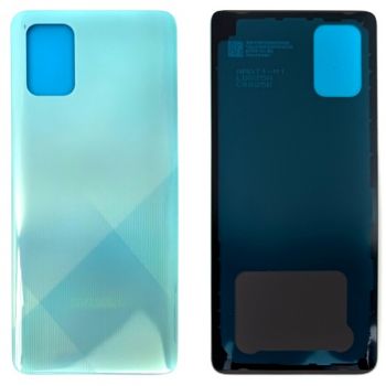 Задняя крышка Samsung A715 (SM-A715F, SM-A715F/DS) Galaxy A71 2020 синяя Оригинал