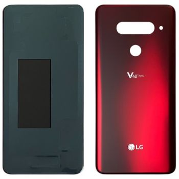 Задняя крышка LG V40 ThinQ V405, V409 красная Оригинал