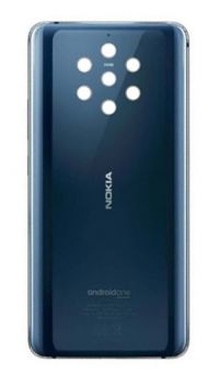Задняя крышка Nokia 9 PureView Dual Sim TA-1094, TA-1087, TA-1082 синяя Оригинал