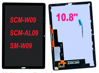 Дисплей (Экран) Huawei MediaPad M6 10.8 SCM-W09, SCM-AL09 с тачскрином (сенсором) черный