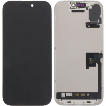 Дисплей (Экран) Apple iPhone 16 Pro A3293, A3083, A3292, A3294 с тачскрином (сенсором) черный OLED