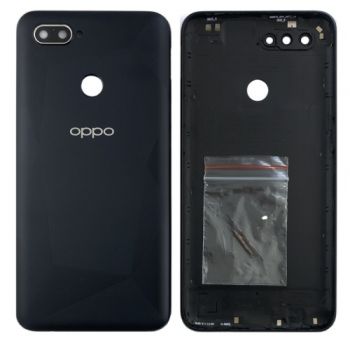Задняя крышка Oppo A12, A12s CPH2083, CPH2077 черная Оригинал