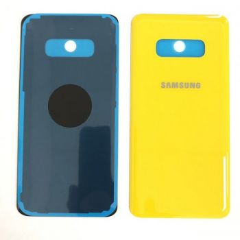 Задняя крышка Samsung G970 (SM-G970F, SM-G970F/DS) Galaxy S10e желтая Оригинал