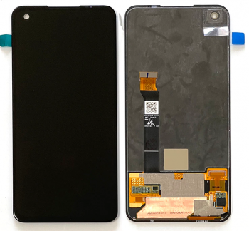 Дисплей (Экран) Asus ZS590KS Zenfone 8 I006D с тачскрином (сенсором) черный Оригинал