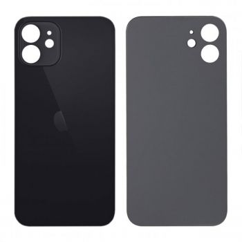 Задняя крышка Apple iPhone 12 mini A2399, A2176, A2398 черная Оригинал