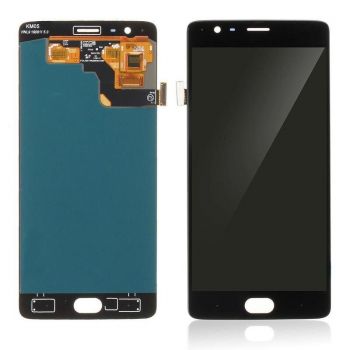 Дисплей (Экран) OnePlus 3 A3000, A3003, OnePlus 3T A3010 с тачскрином (сенсором) черный OLED