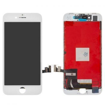 Дисплей (Экран) Apple IPhone SE 2022 A2783, A2595, A2785 с тачскрином (сенсором) белый
