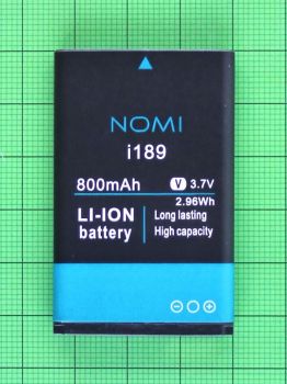 Батарея (аккумулятор) Nomi i189 800mAh Оригинал