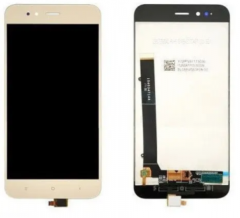 Дисплей (Экран) (LCD) Xiaomi Mi A1, Mi5X с сенсором золотой Оригинал