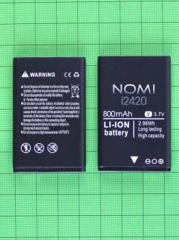 Батарея (аккумулятор) Nomi i2420 800mAh Оригинал