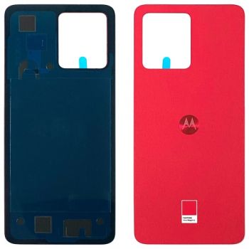 Задняя крышка Motorola XT2347, XT2347-2 Moto G84 красная Оригинал