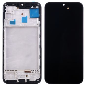 Дисплей (Экран) Samsung M156 (SM-M156B, SM-M156B/DS) Galaxy M15 с тачскрином (сенсором) черный с рамкой OLED