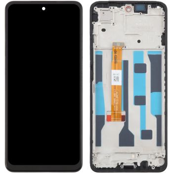 Дисплей (Экран) Realme C75 RMX3941 с тачскрином (сенсором) черный с рамкой Оригинал