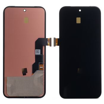 Дисплей (Экран) Google Pixel 8a GKV4X, G6GPR, G8HHN, G576D с тачскрином (сенсором) черный OLED