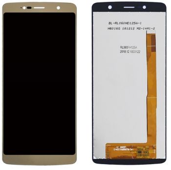 Дисплей (Экран) Leagoo Power 5 с тачскрином (сенсором) золотой Оригинал