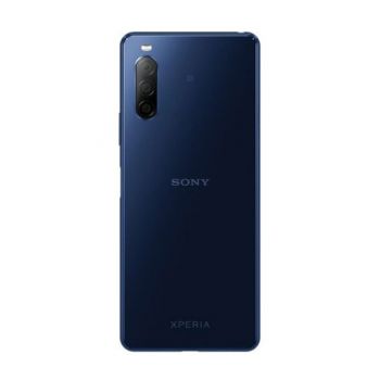 Задняя крышка Sony Xperia 10 II XQ-AU52, XQ-AU51 синяя Оригинал