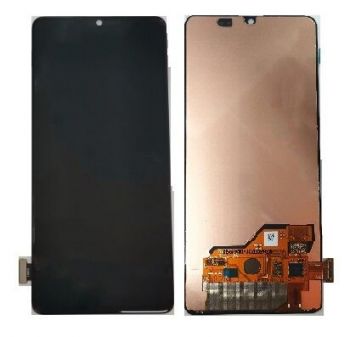 Дисплей (Экран) Samsung A415 (SM-A415F, SM-A415F/DSN) Galaxy A41 с тачскрином (сенсором) черный Оригинал