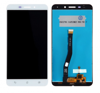 Дисплей (Экран) (LCD) Asus ZenFone 3 Laser (ZC551KL) с сенсором белый