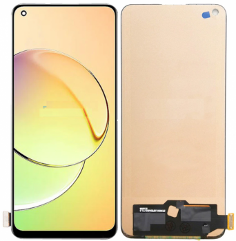 Дисплей (Экран) Realme 10 RMX3630. Oppo Reno 8T CPH2481 с тачскрином (сенсором) черный TFT