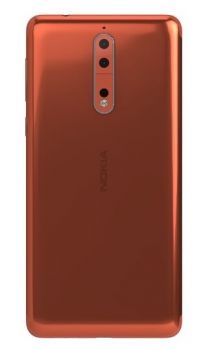 Задняя крышка Nokia 8 Dual SIM TA-1004, TA-1012, TA-1052 бронзовая Оригинал