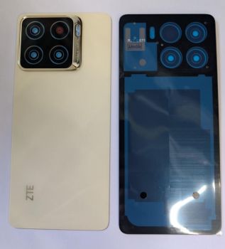 Задняя крышка ZTE Blade A56 Z2473 желтая Оригинал
