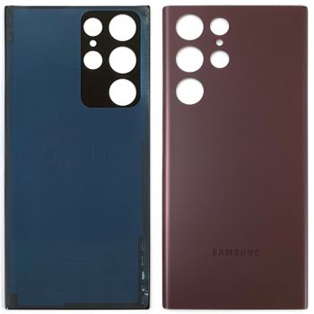 Задняя крышка Samsung S908 (SM-S908B, SM-S908B/DS) Galaxy S22 Ultra 5G Burgundy Red Оригинал