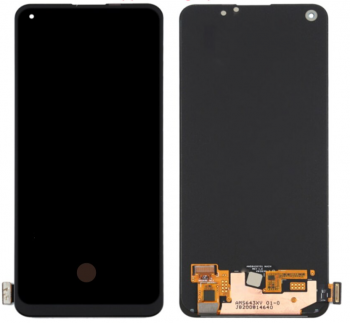 Дисплей (Экран) Oppo A95 CHP2365, CPH2365 с тачскрином (сенсором) черный Оригинал