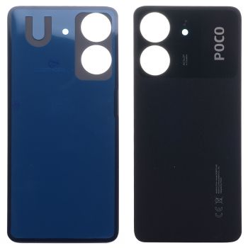 Задняя крышка Xiaomi Poco C65 2310FPCA4G черная Оригинал