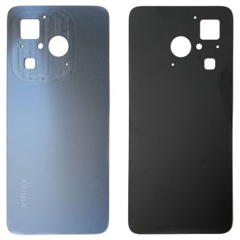 Задняя крышка Infinix Hot 40i X6528, X6528B черная Оригинал