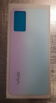 Задняя крышка Vivo V21 4G V2066, V2108 голубая Оригинал