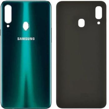Задняя крышка Samsung A207 (SM-A207F, SM-A207F/DS) Galaxy A20s зеленая