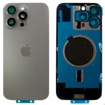Задняя крышка Apple iPhone 16 Pro Max A3296, A3084, A3295, A3297 серая
