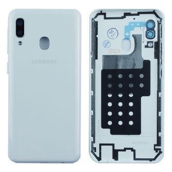 Задняя крышка Samsung A202 (SM-A202F, SM-A202F/DS) Galaxy A20E 2019 белая Оригинал